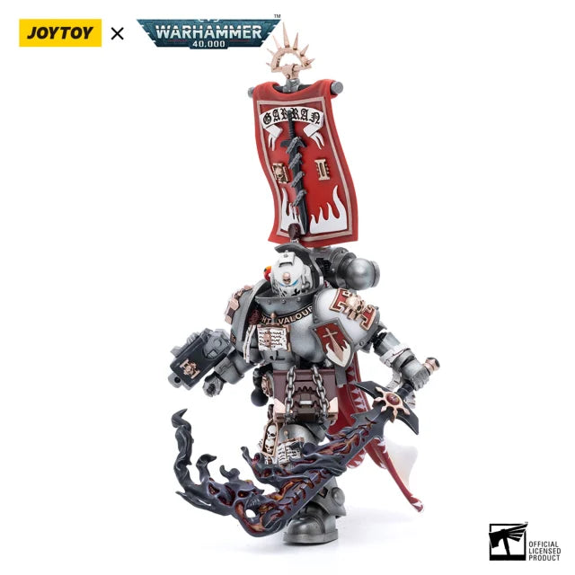 JOYTOY Warhammer 40,000 - Grey Knights Castellan Crowe