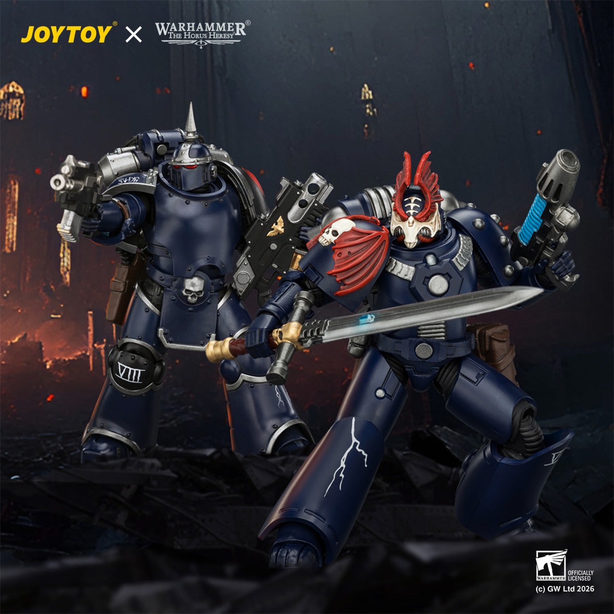 JOYTOY Warhammer The Horus Heresy - Night Lords Tactical Legionary