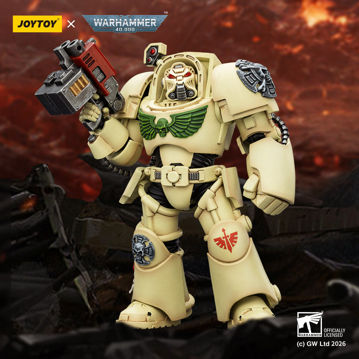 JOYTOY Warhammer 40,000 - Dark Angels Terminator Squad (3-Man Unit)