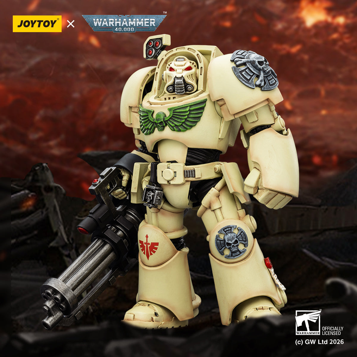 JOYTOY Warhammer 40,000 - Dark Angels Terminator Squad (3-Man Unit)