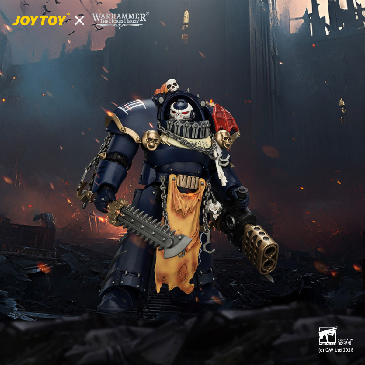 JOYTOY Warhammer The Horus Heresy - Night Lords Contekar Terminator
