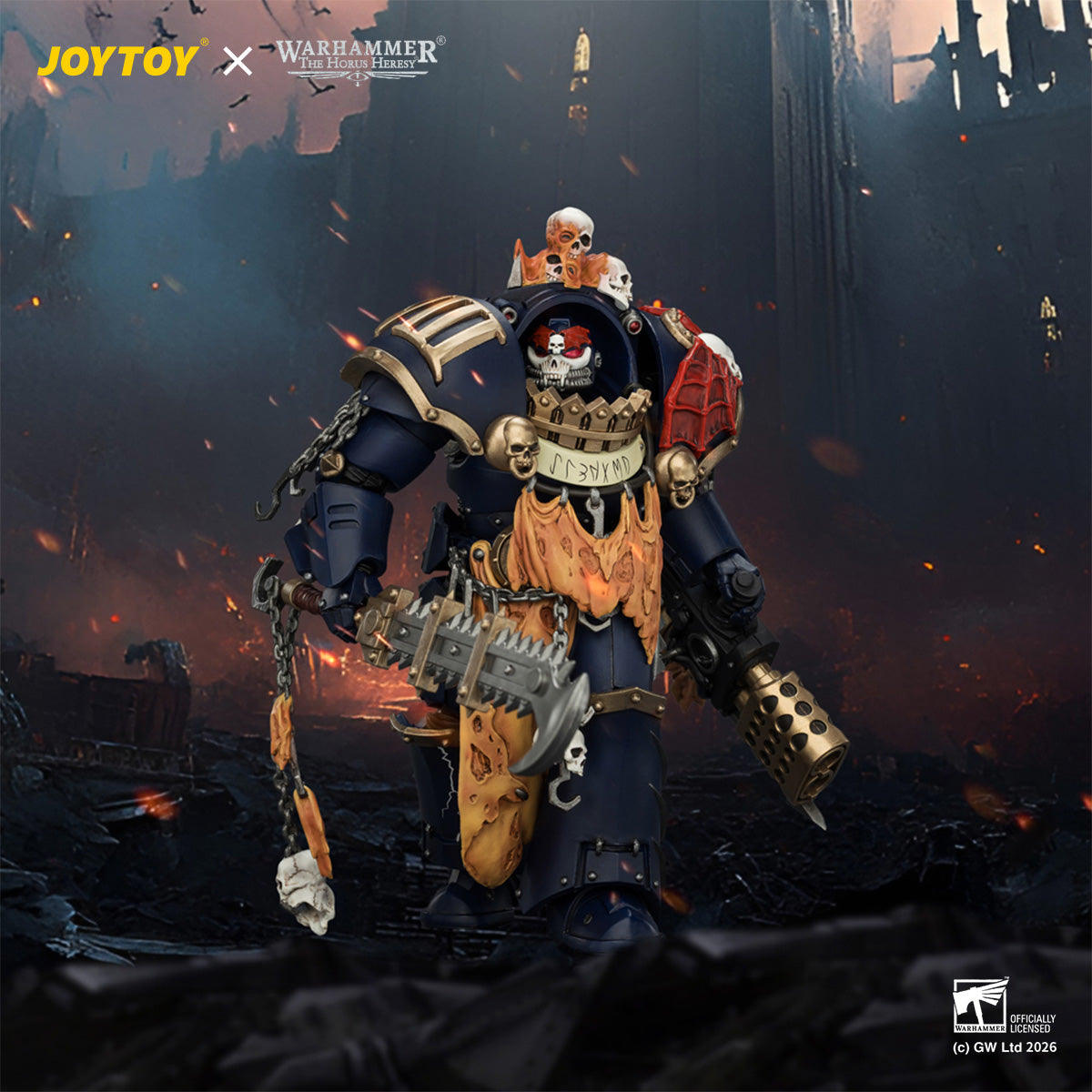 JOYTOY Warhammer The Horus Heresy - Night Lords Contekar Terminator