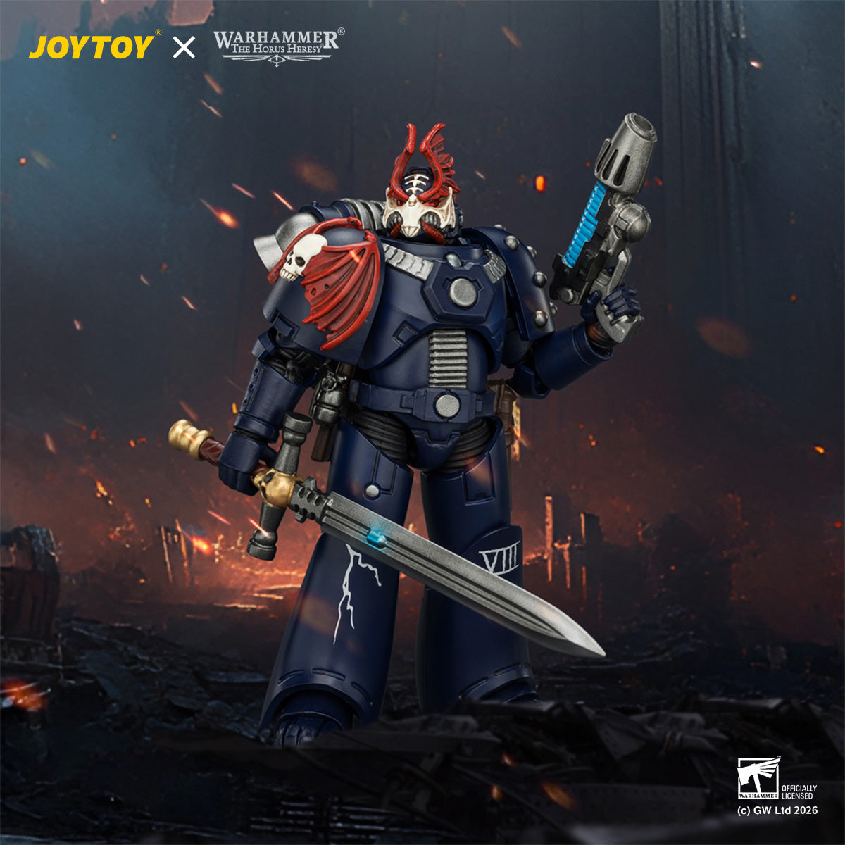 JOYTOY Warhammer The Horus Heresy - Night Lords Tactical Legionary