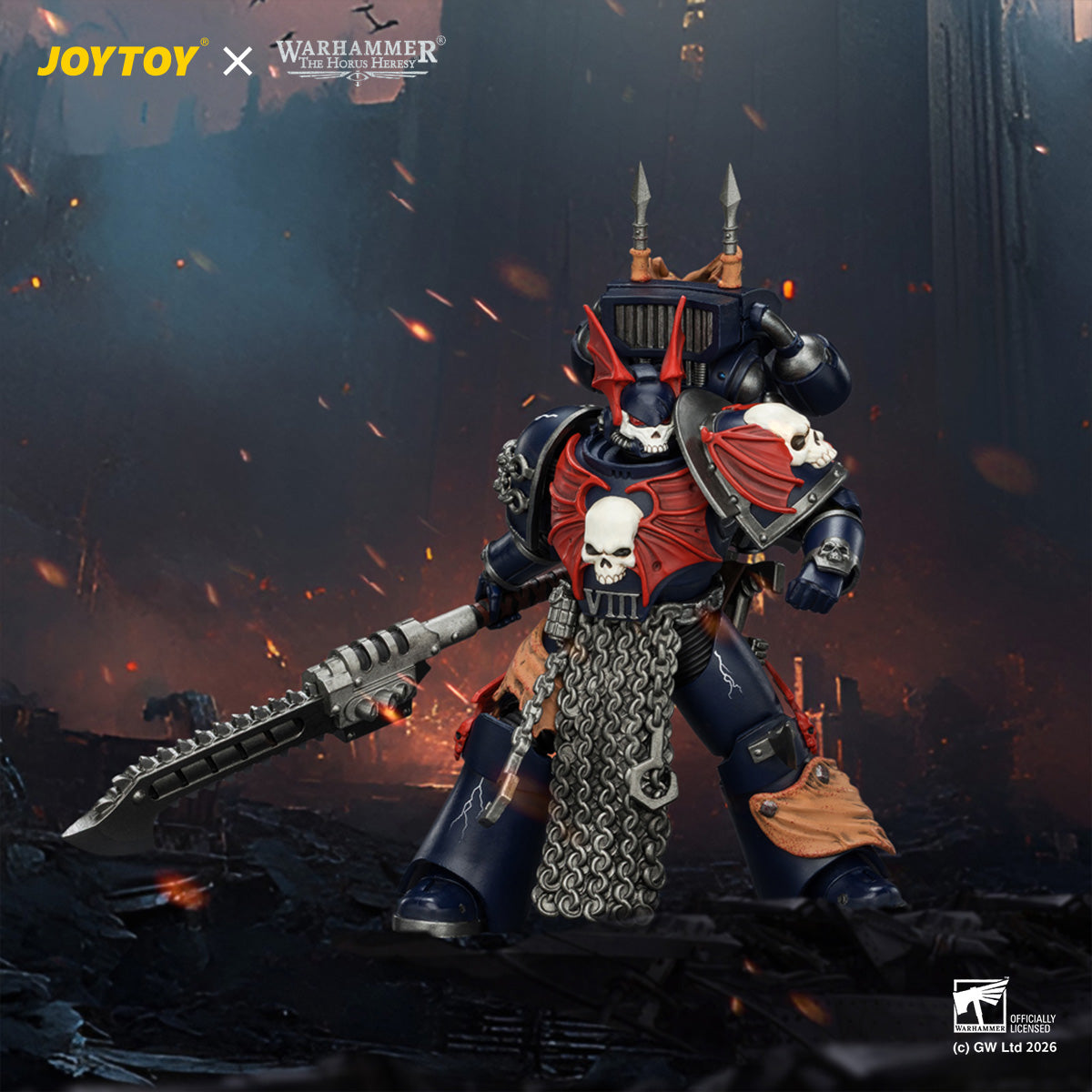 Night Lords Legion Praetor with Jump pack