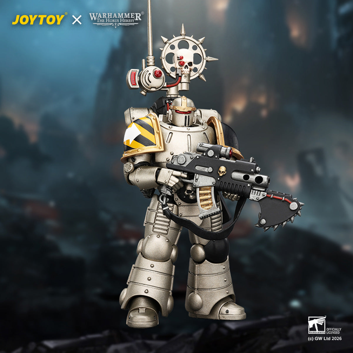 JOYTOY Warhammer The Horus Heresy - Iron Warriors MkII Tactical Squad Set (4 Figures)