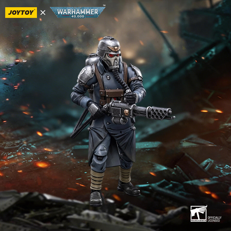JOYTOY Warhammer 40,000 - Astra Militarum Death Korps of Krieg Veteran Squad