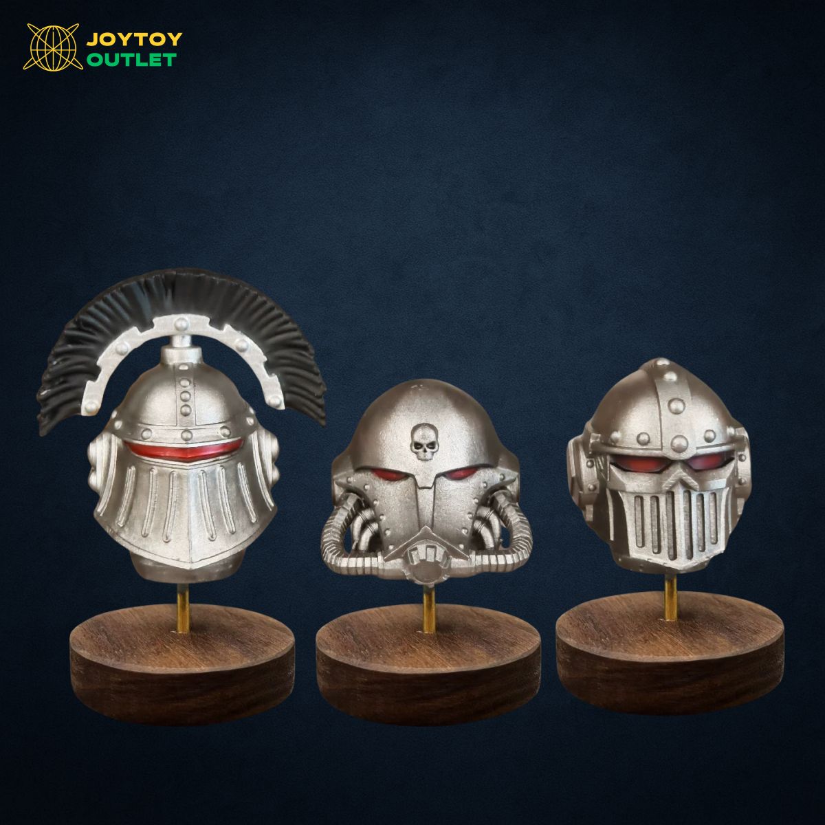 Iron Warriors Helmet Head Sculpt Set โ Upgrade Part
