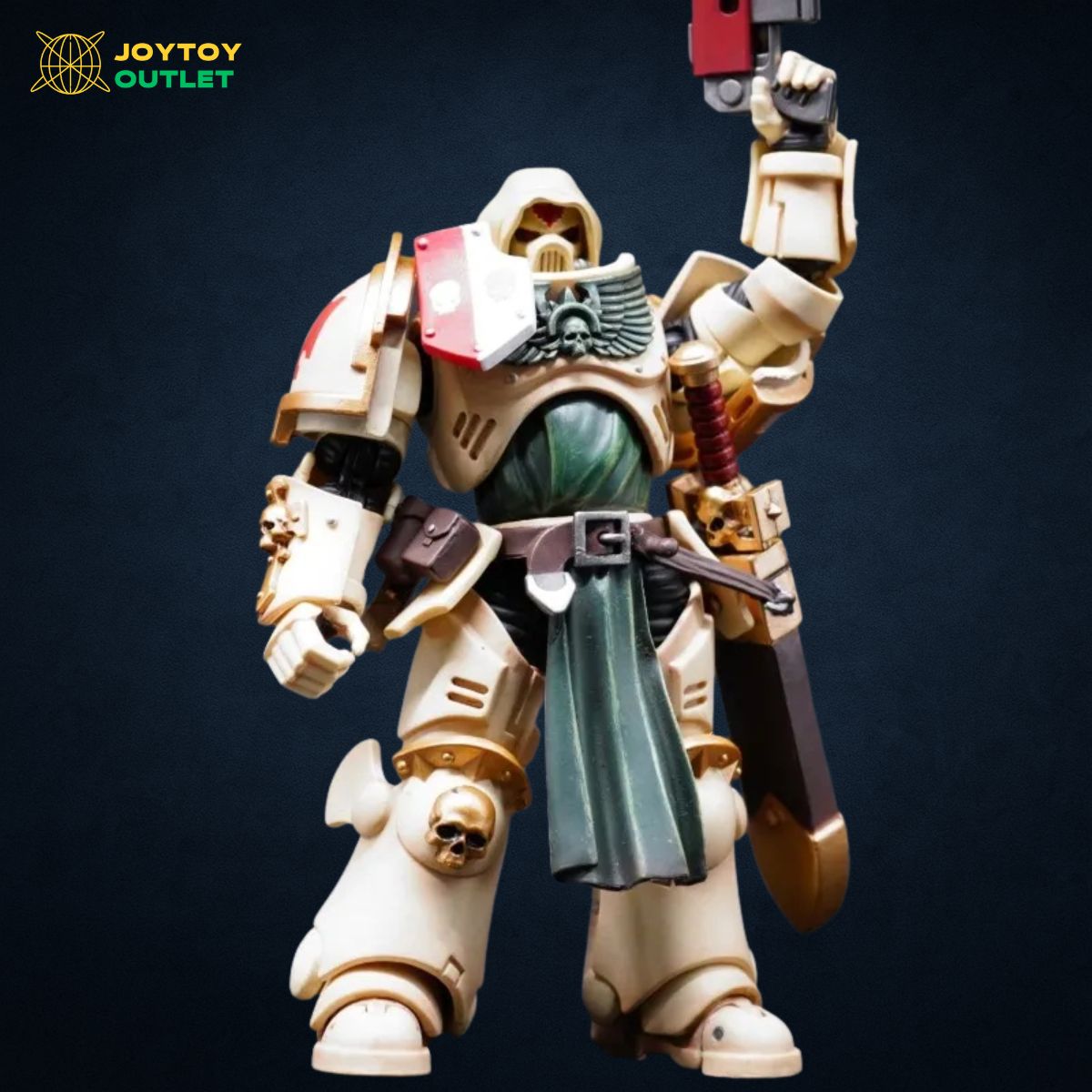 Dark Angels Hooded Head Sculpt Set โ Upgrade Part