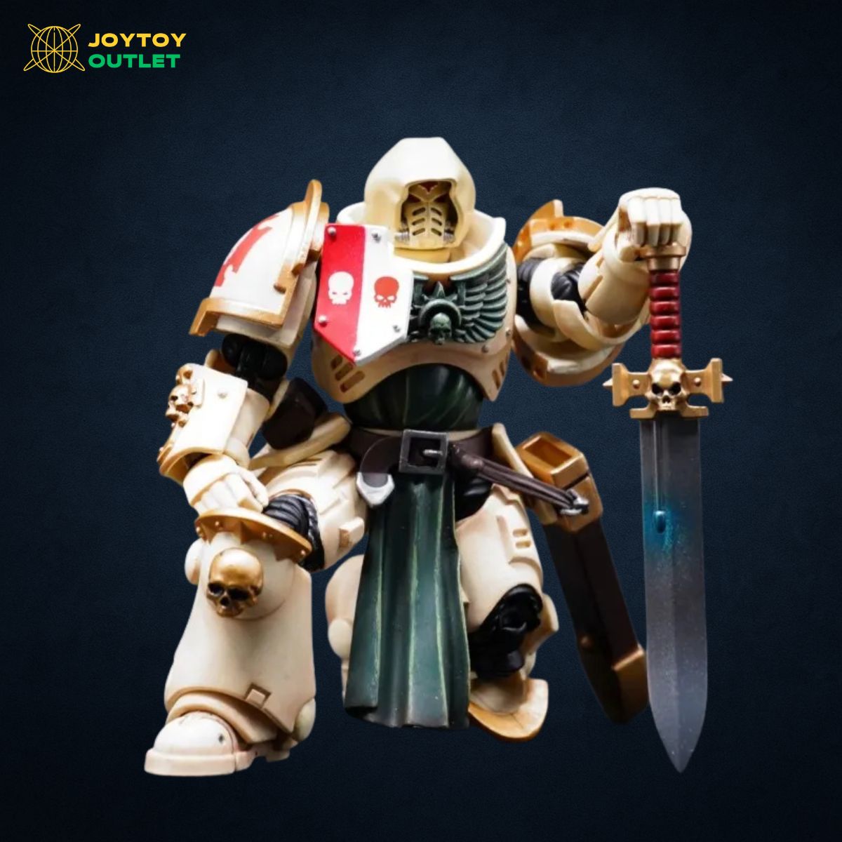 Dark Angels Hooded Head Sculpt Set โ Upgrade Part
