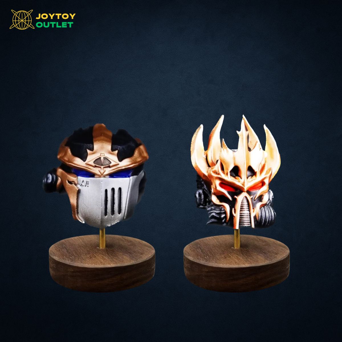 Warmaster Horus Helmet Head Sculpt Set – Upgrade Part