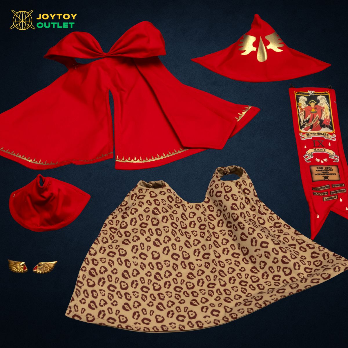 Blood Angels Primarch Sanguinius Cloak Set – Upgrade Part