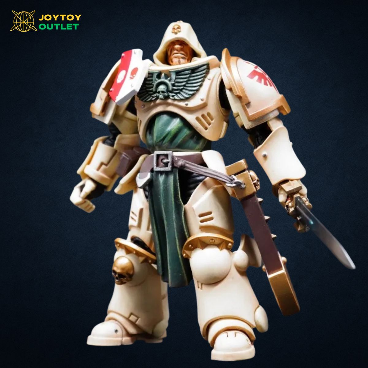 Dark Angels Hooded Head Sculpt Set โ Upgrade Part