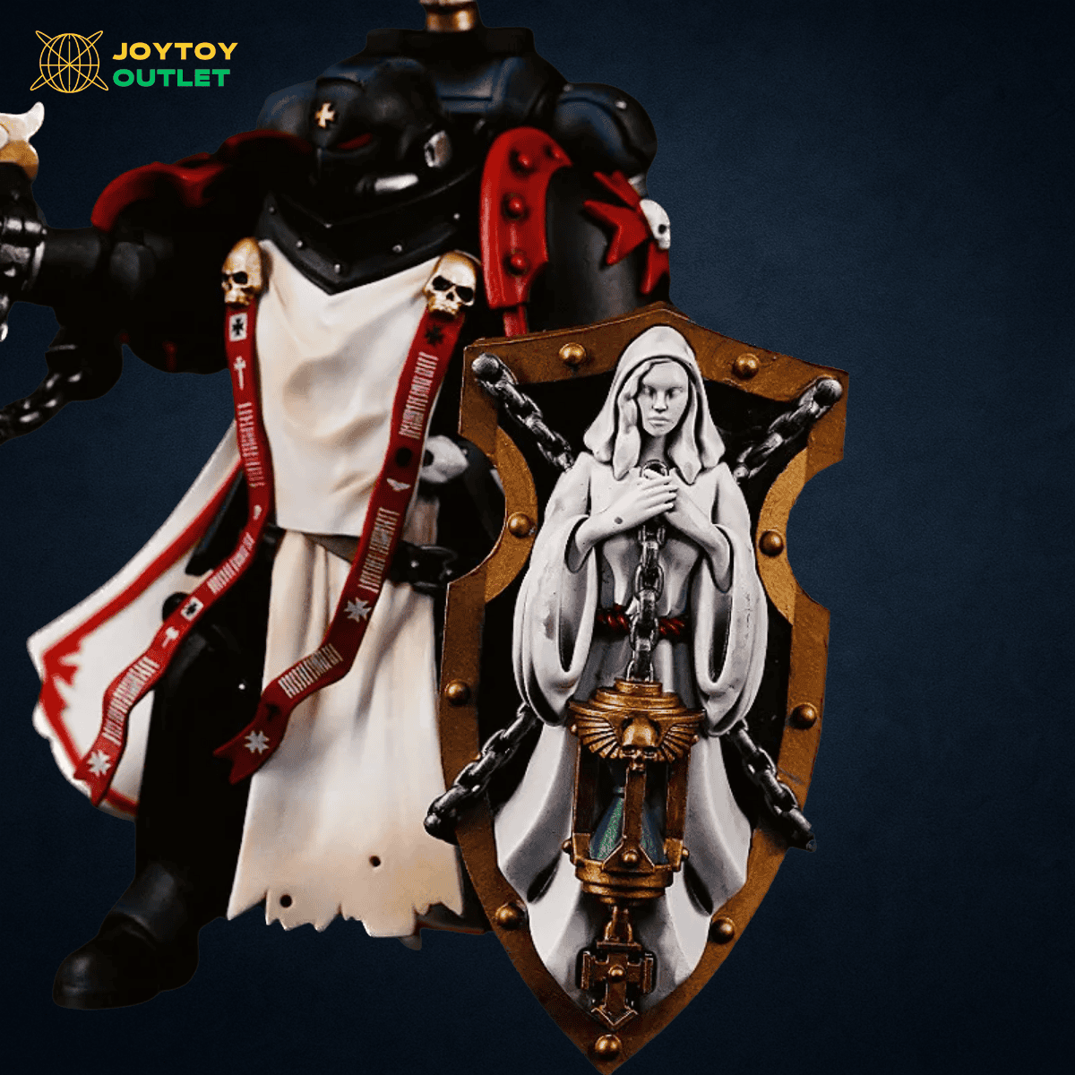 Black Templars Reliquary Shield – Upgrade Part
