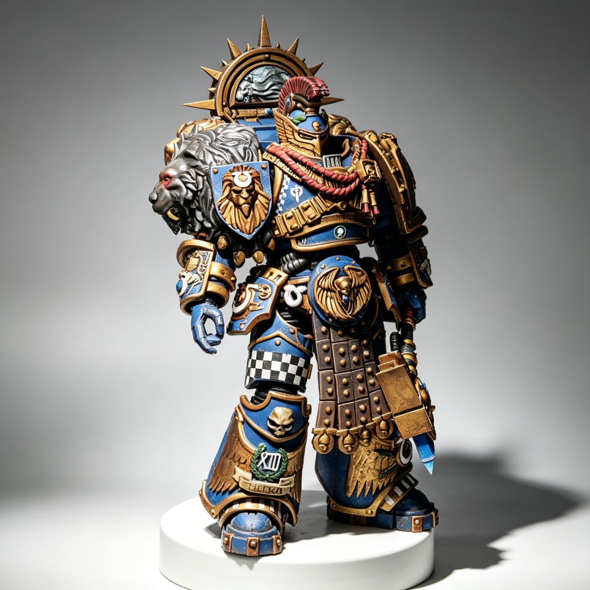 Ultramarines Invictarus Suzerain – Custom Repaint