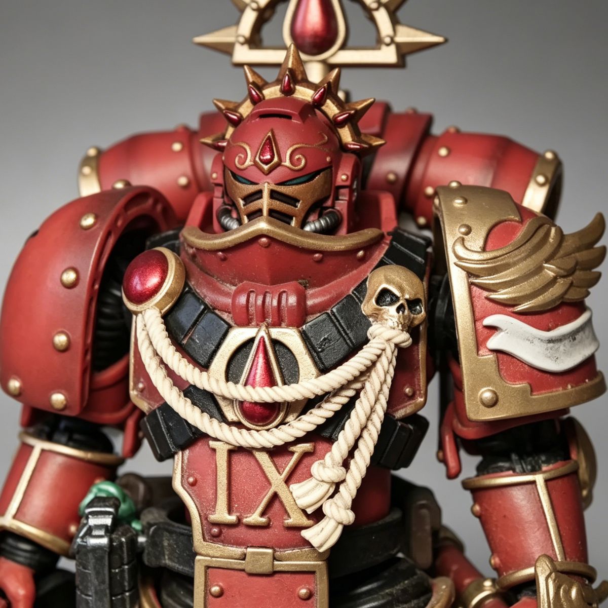 Blood Angels Raldoron Head Sculpt – Upgrade Part