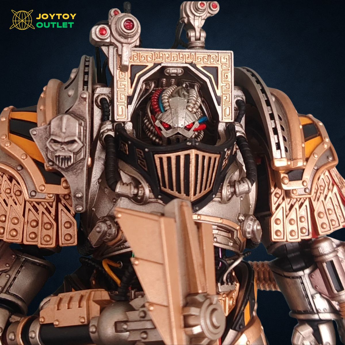 Iron Warriors Perturabo Primarch Helmet Head Sculpt โ Upgrade Part
