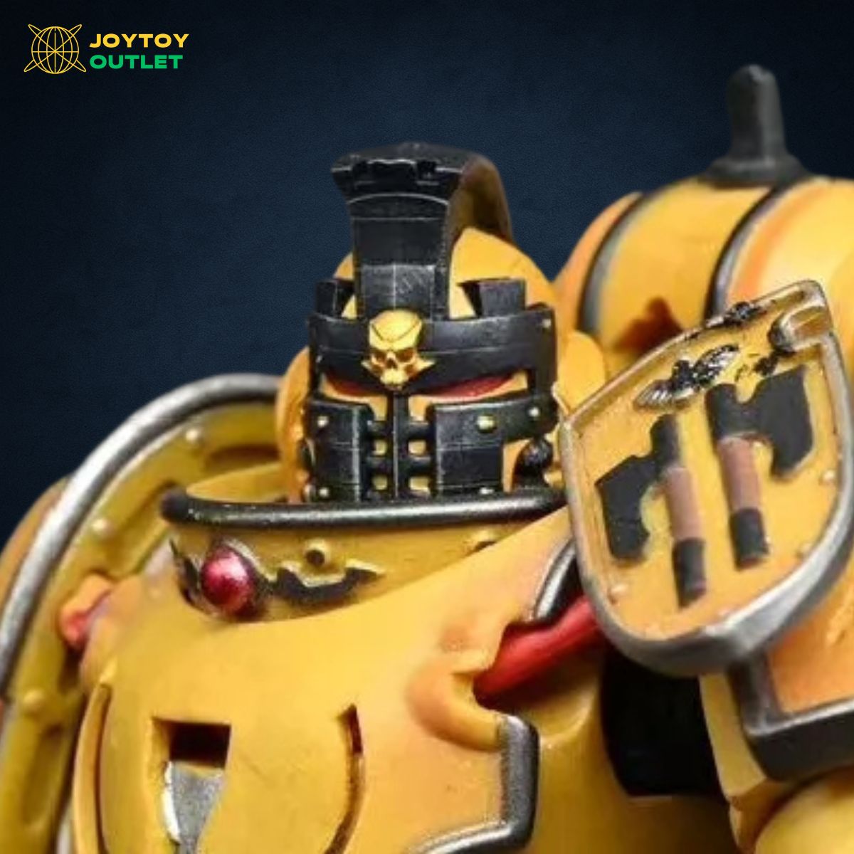 Imperial Fists Sigismund Castle Helm Head Sculpt – Upgrade Part