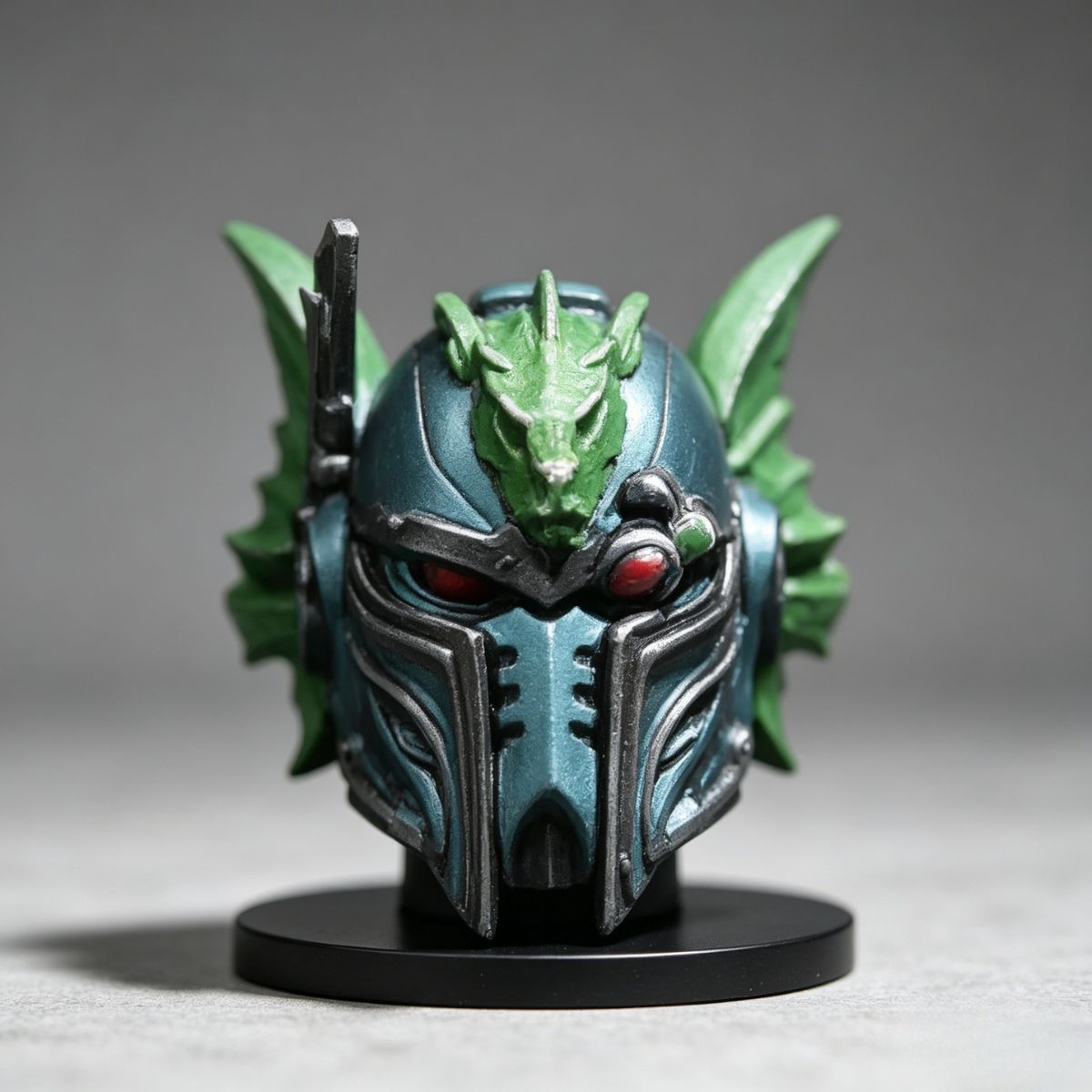 Alpha Legion Alpharius Command Helm Head Sculpt โ Upgrade Part