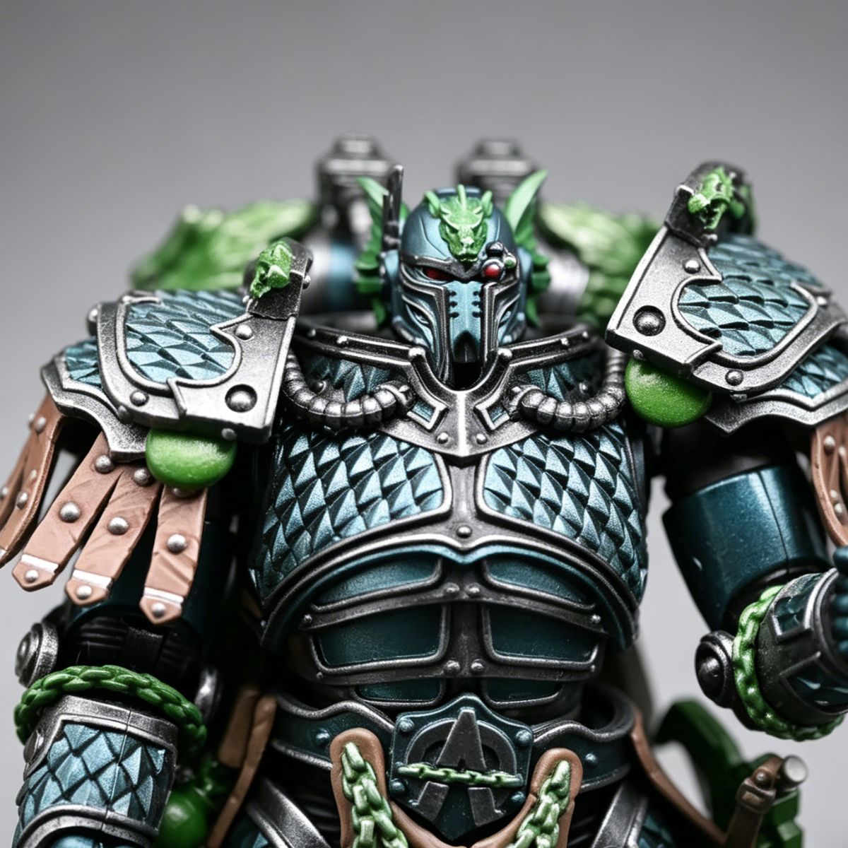 Alpha Legion Alpharius Command Helm Head Sculpt – Upgrade Part