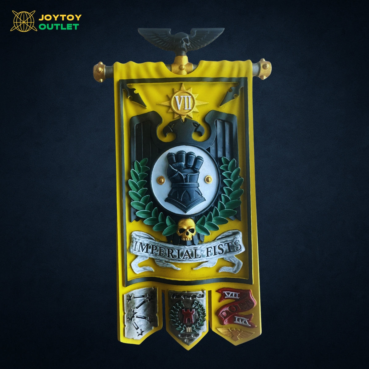 Imperial Fists Battle Banner โ Upgrade Part