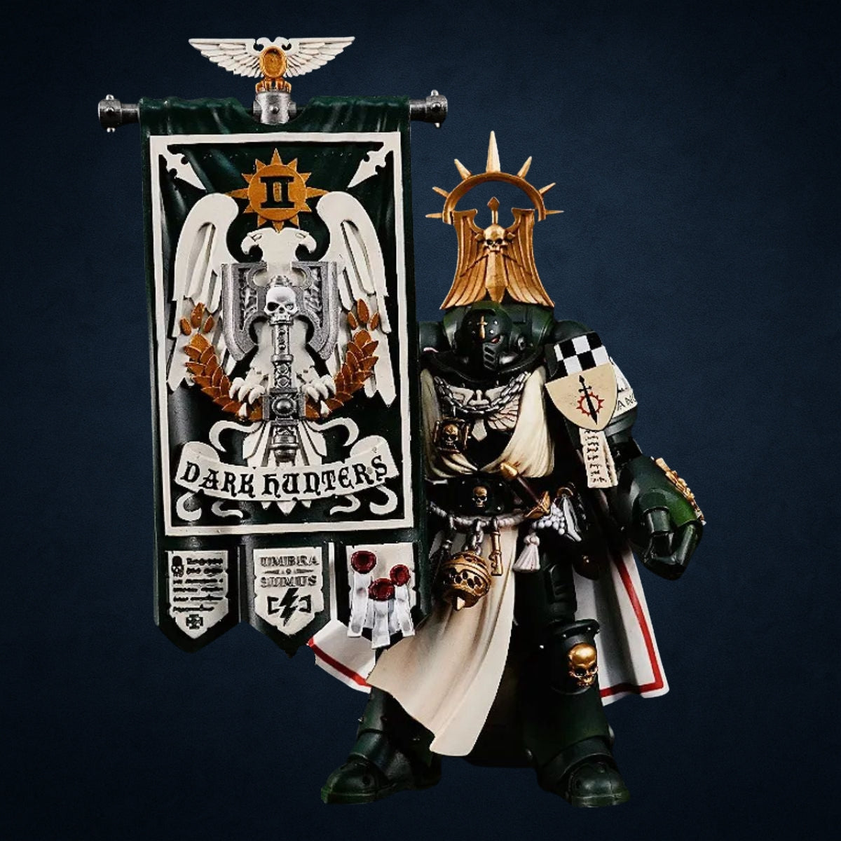 Dark Angels Chapter Banner โ Upgrade Part