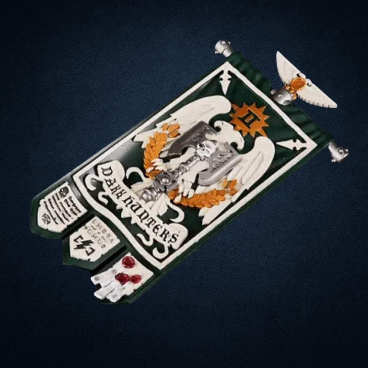 Dark Angels Chapter Banner โ Upgrade Part