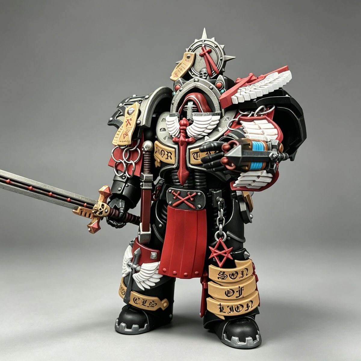 Dark Angels Inner Circle Knights Terminator – Custom Repaint