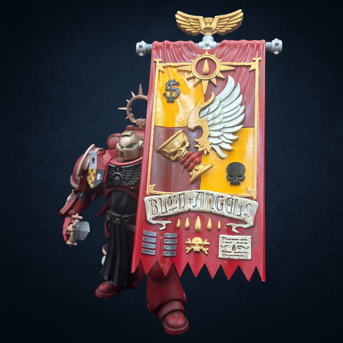 Blood Angels Chapter Banner – Upgrade Part