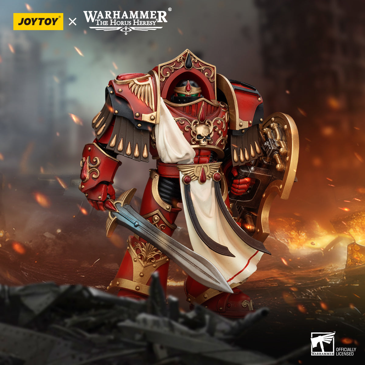 JOYTOY Warhammer The Horus Heresy - Blood Angels Crimson Paladins Squad Legionary #1