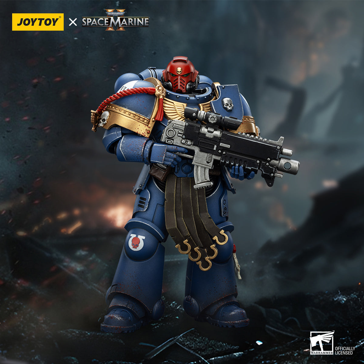 JoyToy Warhammer 40,000: Space Marine 2 Ultramarines Titus Squad(Collector Edition)