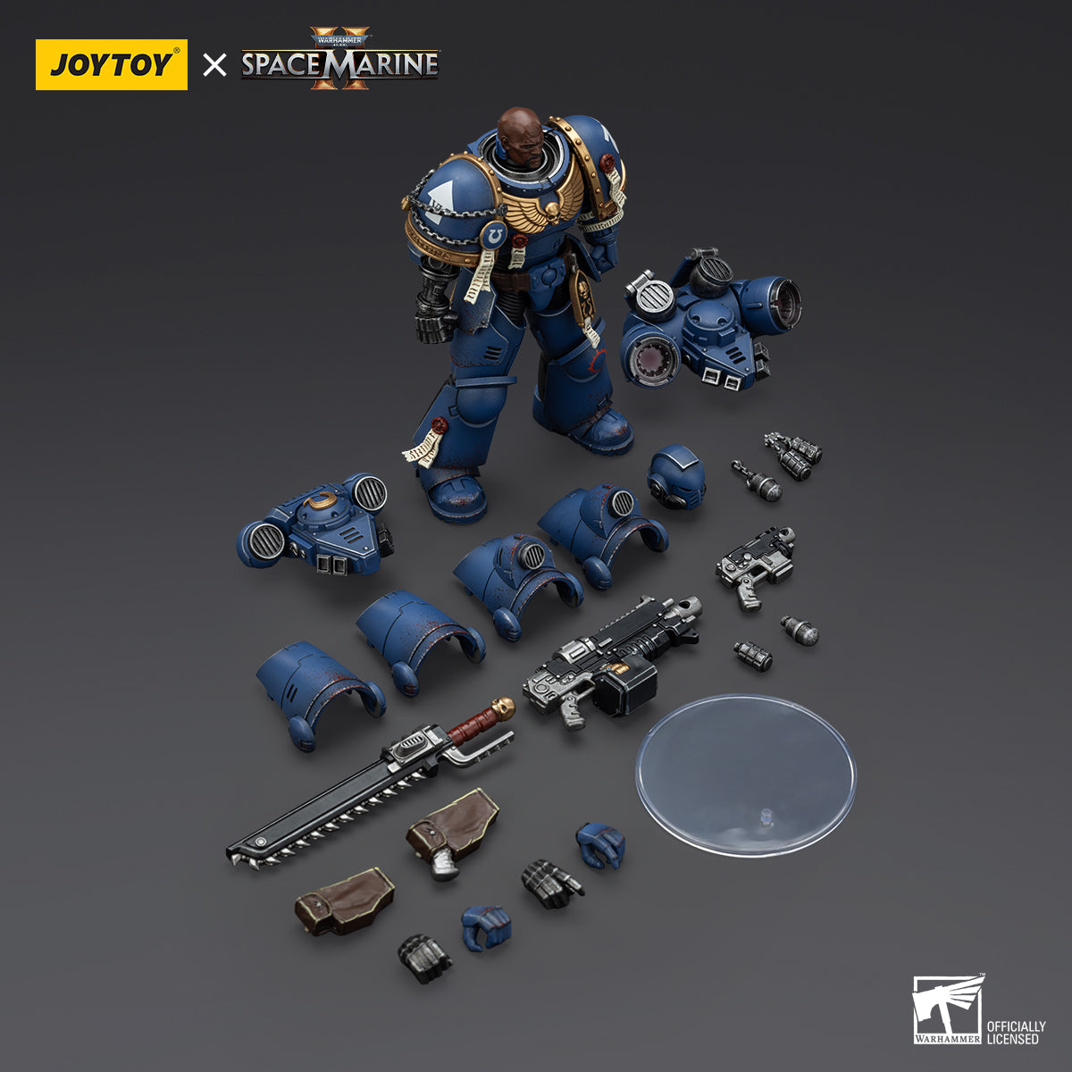 JoyToy Warhammer 40,000: Space Marine 2 Ultramarines Titus Squad(Collector Edition)