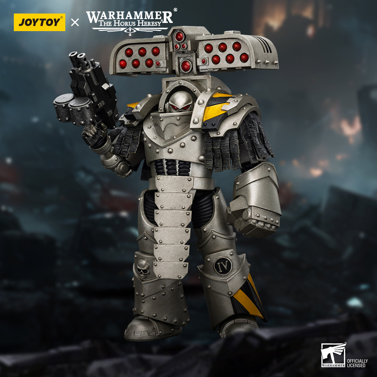 JOYTOY Warhammer The Horus Heresy - Iron Warriors Tyrant Siege Terminator Squad