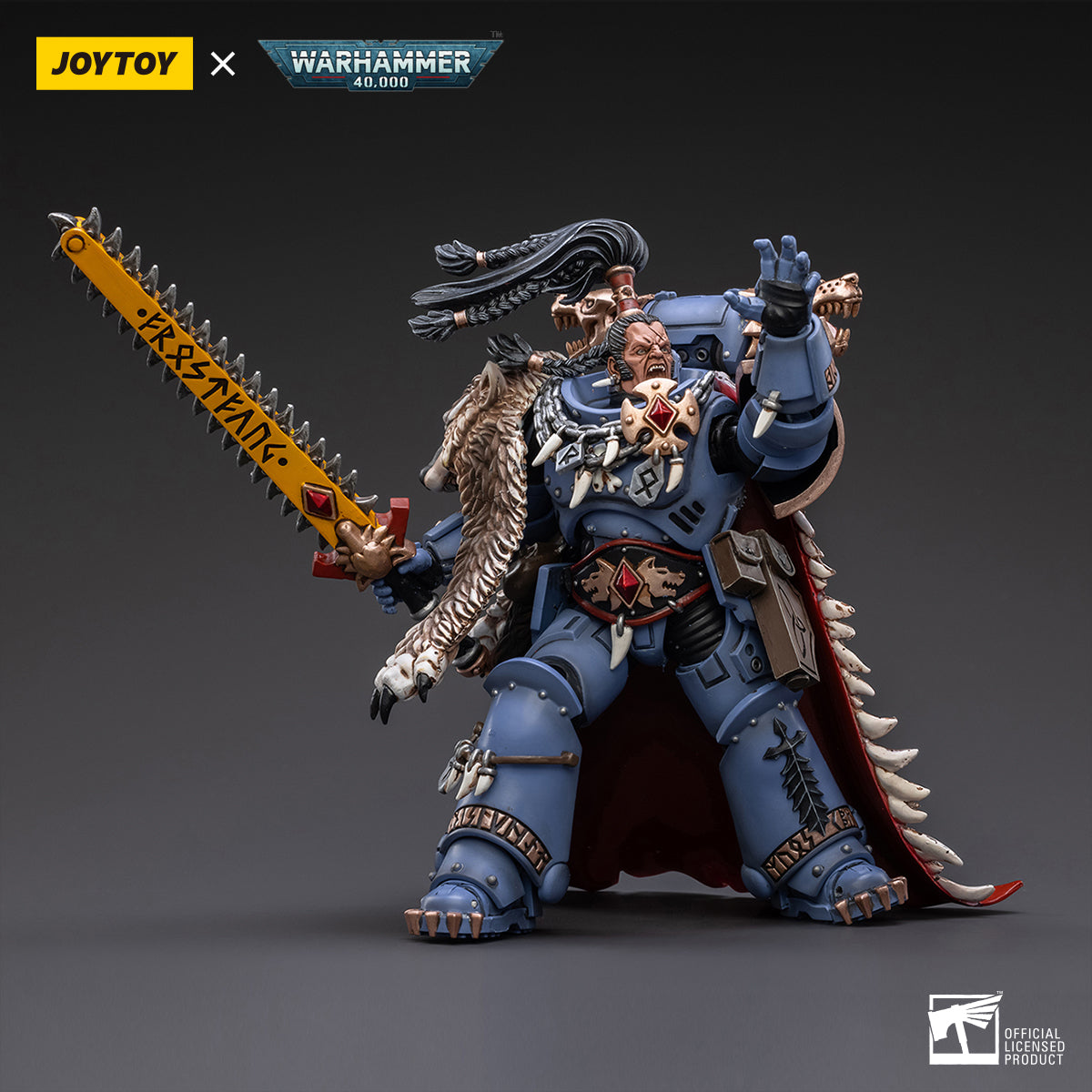 JOYTOY Warhammer 40,000 - Space Wolves Ragnar Blackmane