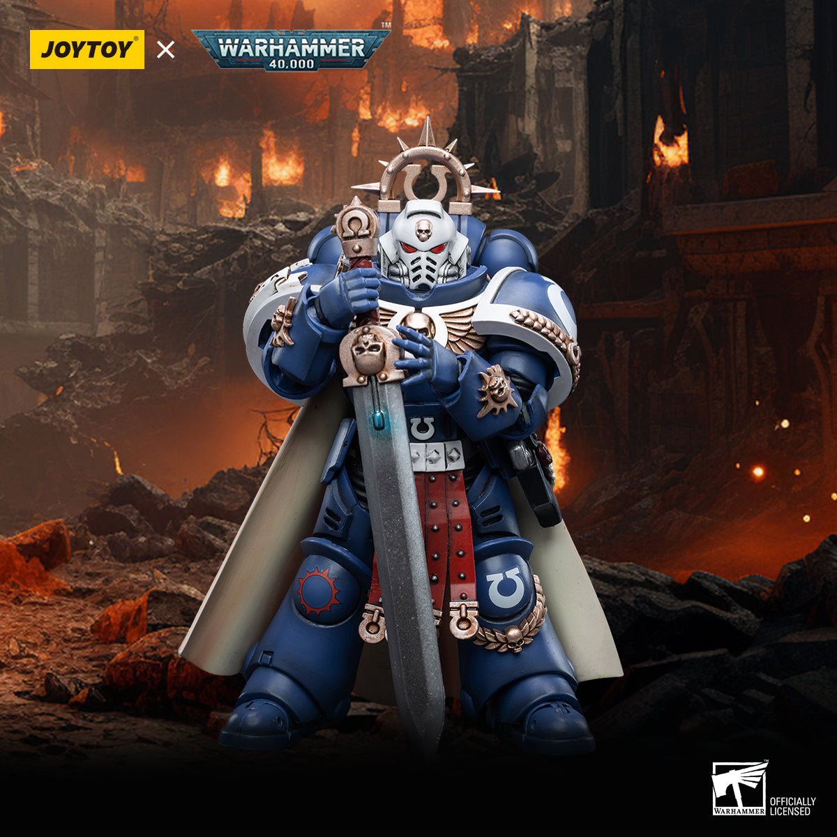 JOYTOY Warhammer 40,000 - Ultramarines Primaris Captain