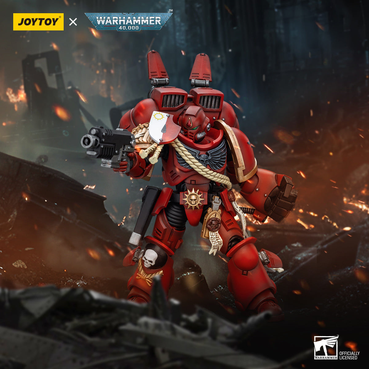 JOYTOY Warhammer 40,000 - Blood Angels Jump Pack Squad
