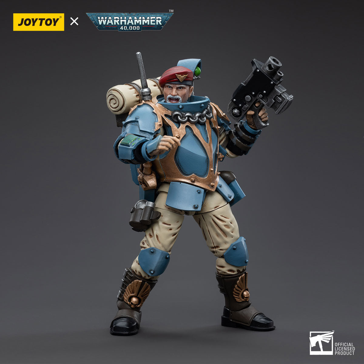 JOYTOY Warhammer 40,000 - Astra Militarum Tempestus Scions Command Squad 55th Kappic Eagles Tempestor Prime