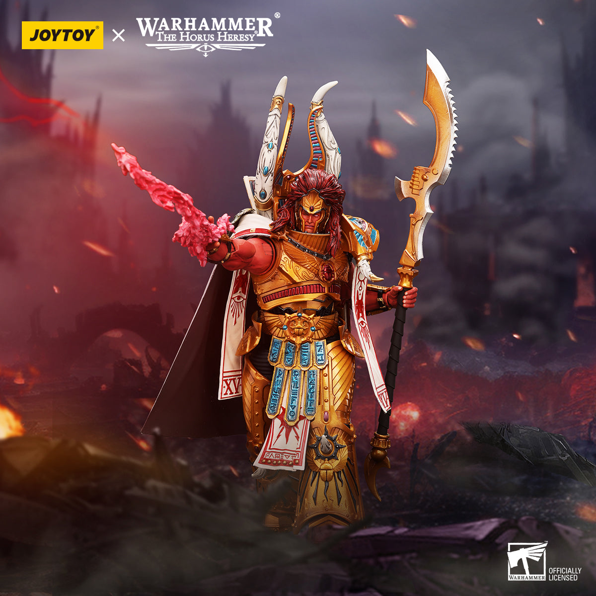 JOYTOY Warhammer The Horus Heresy - Thousand Sons Magnus the Red Primarch of the XVth Legion