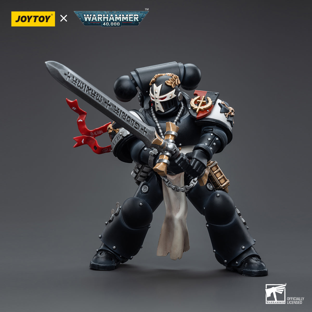 JOYTOY Warhammer 40,000 - Black Templars Emperor' Champion Bayard' Revenge