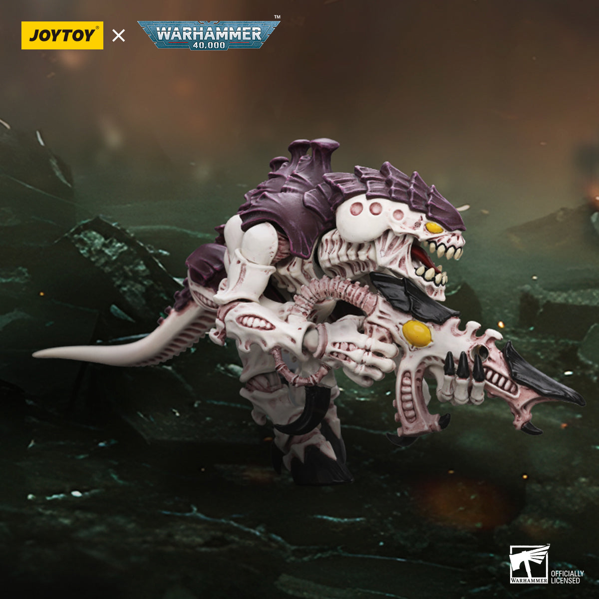 JOYTOY Warhammer 40,000 - Tyranids Hive Fleet Leviathan Termagant with Fleshborer
