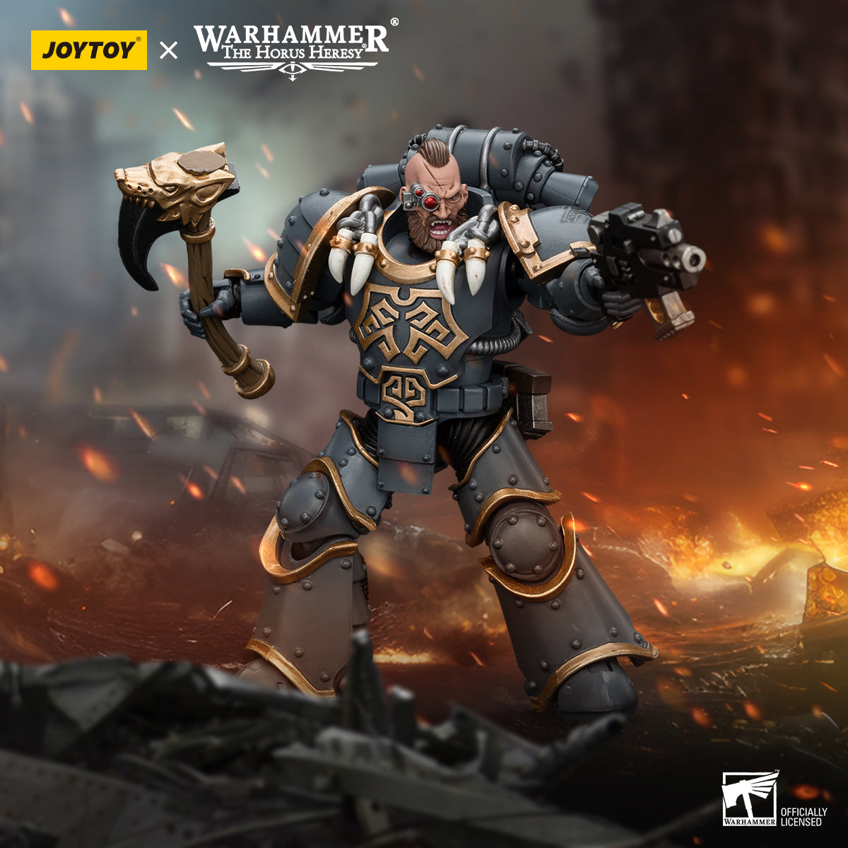 JOYTOY Warhammer The Horus Heresy - Space Wolves Grey Slayer Pack Grey Slayer #2
