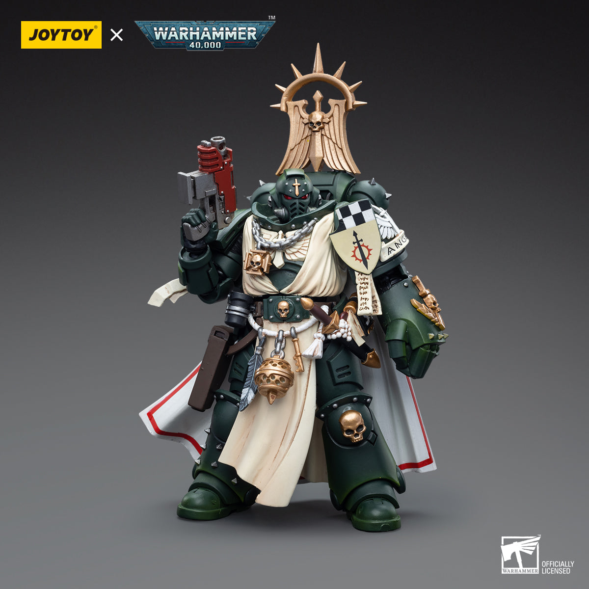 JOYTOY Warhammer 40,000 - Dark Angels Master with Power Fist