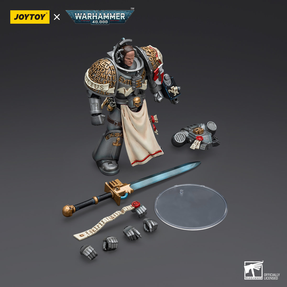 JOYTOY Warhammer 40,000 - Grey Knights Strike Squad Justicar
