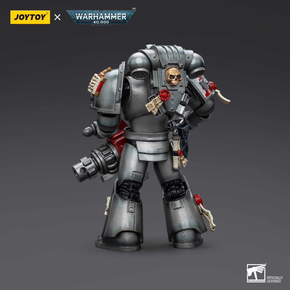 JOYTOY Warhammer 40,000 - Grey Knights Strike Squad Grey Knight with Psycannon