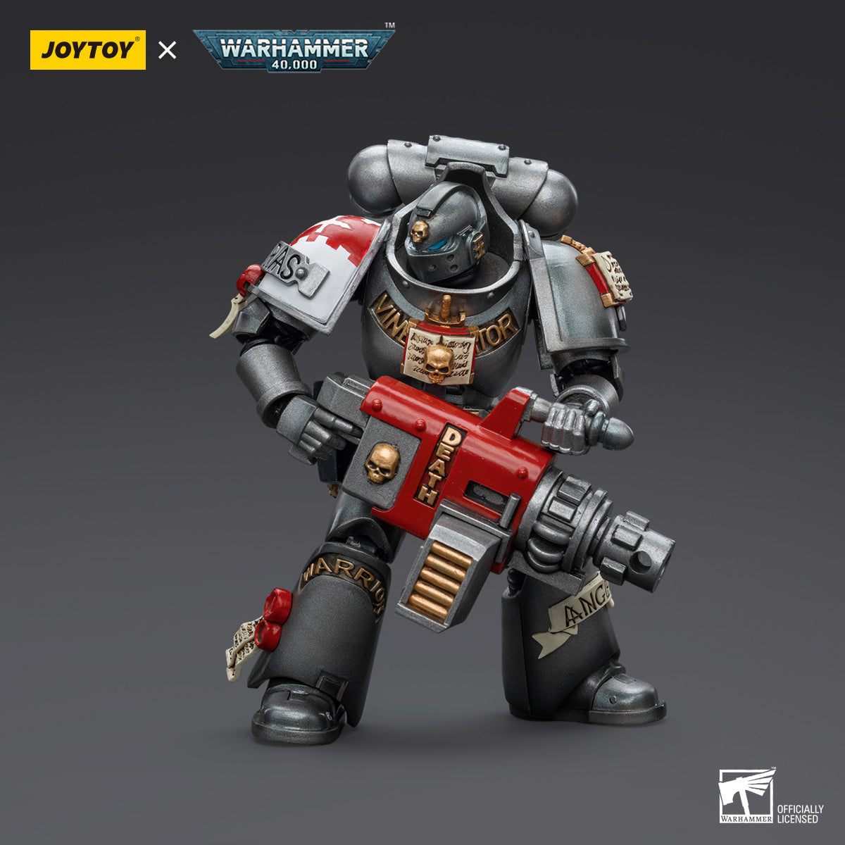 JOYTOY Warhammer 40,000 - Grey Knights Strike Squad Grey Knight with Psycannon