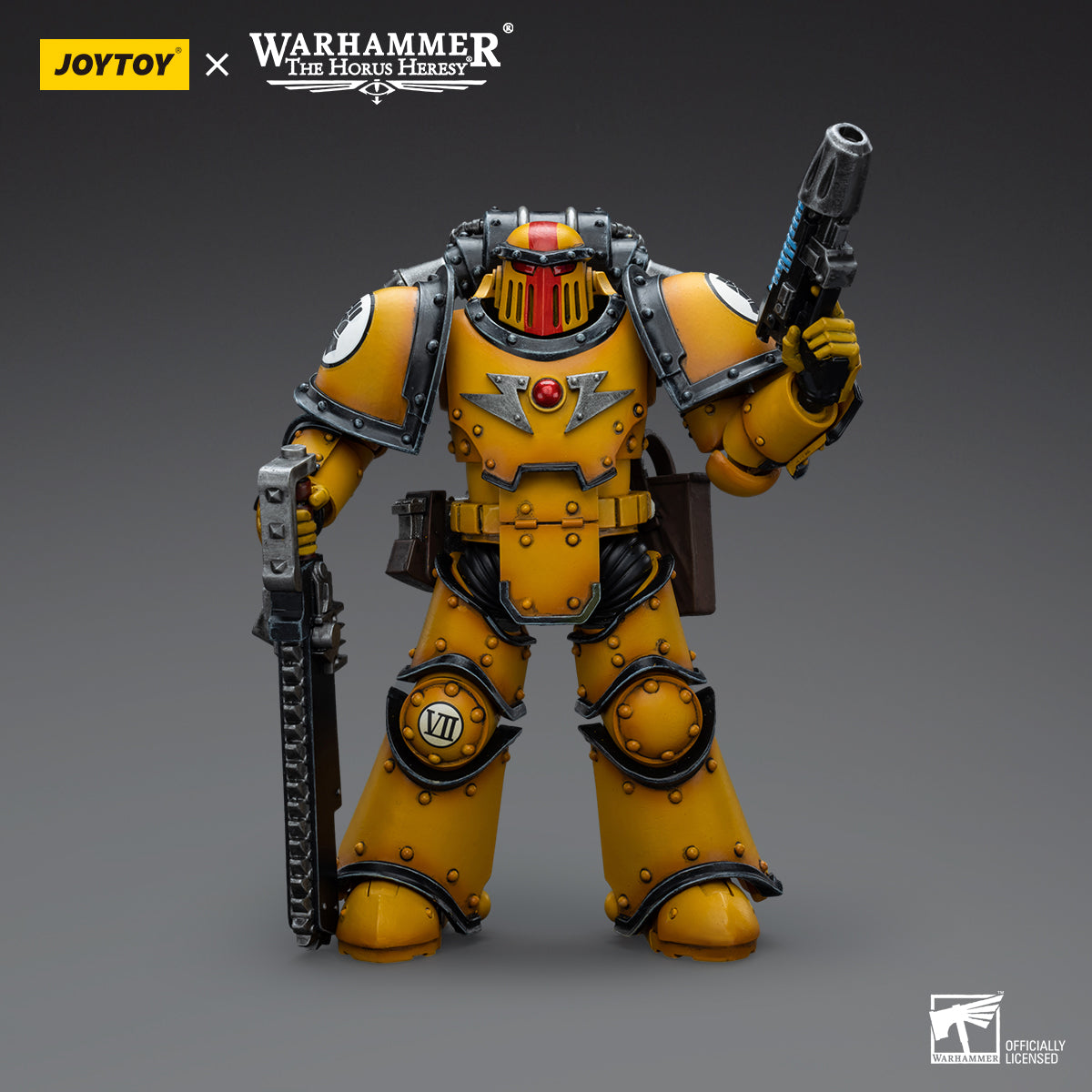 JOYTOY Warhammer The Horus Heresy - Imperial Fists MkIII Despoiler Squad Sergeant with Plasma Pistol