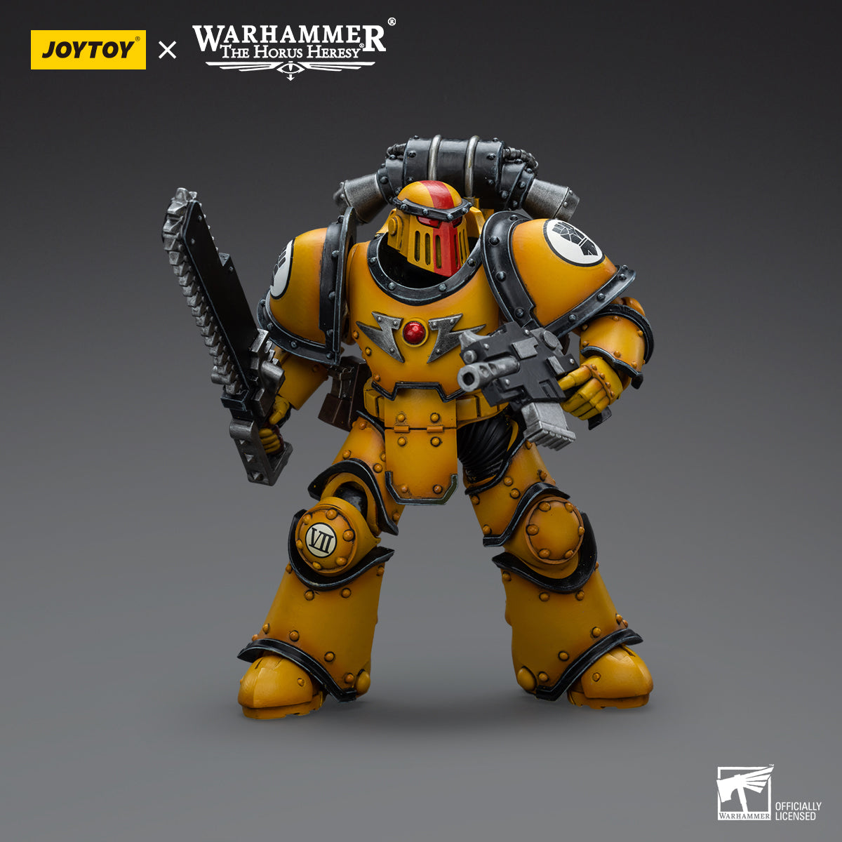 JOYTOY Warhammer The Horus Heresy - Imperial Fists MkIII Despoiler Squad Sergeant with Plasma Pistol