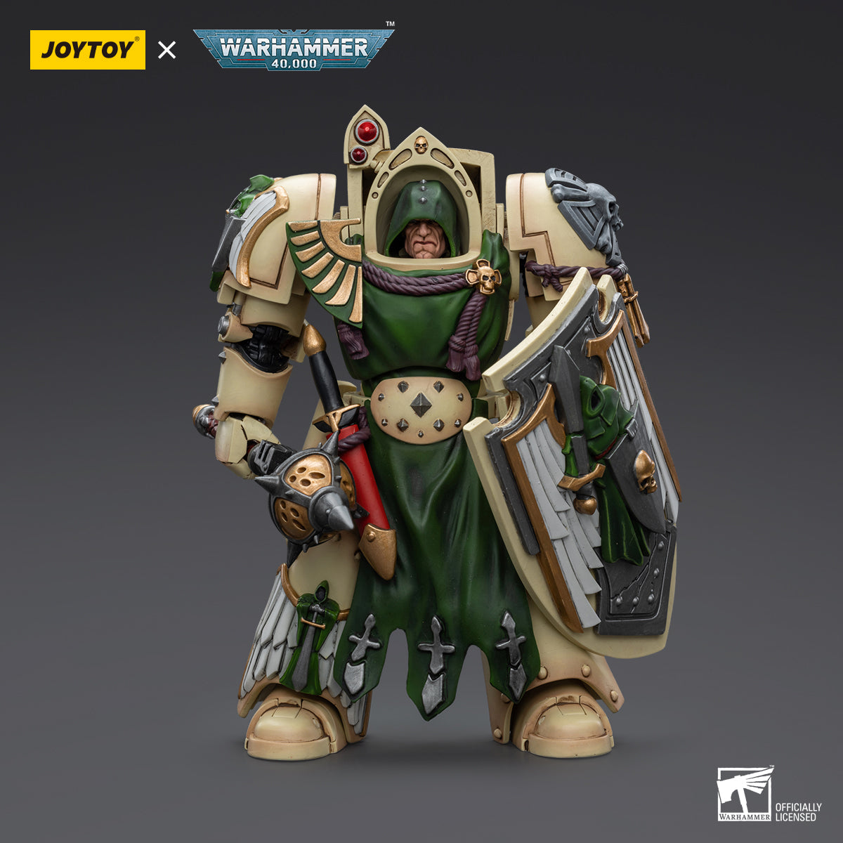JOYTOY Warhammer 40,000 - Dark Angels Deathwing Knight Legionary #1 with Mace of Absolution