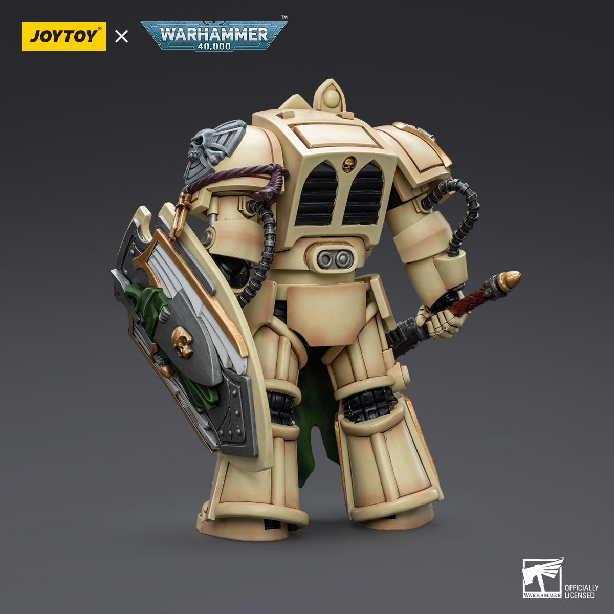 JOYTOY Warhammer 40,000 - Dark Angels Deathwing Knight Legionary #1 with Mace of Absolution