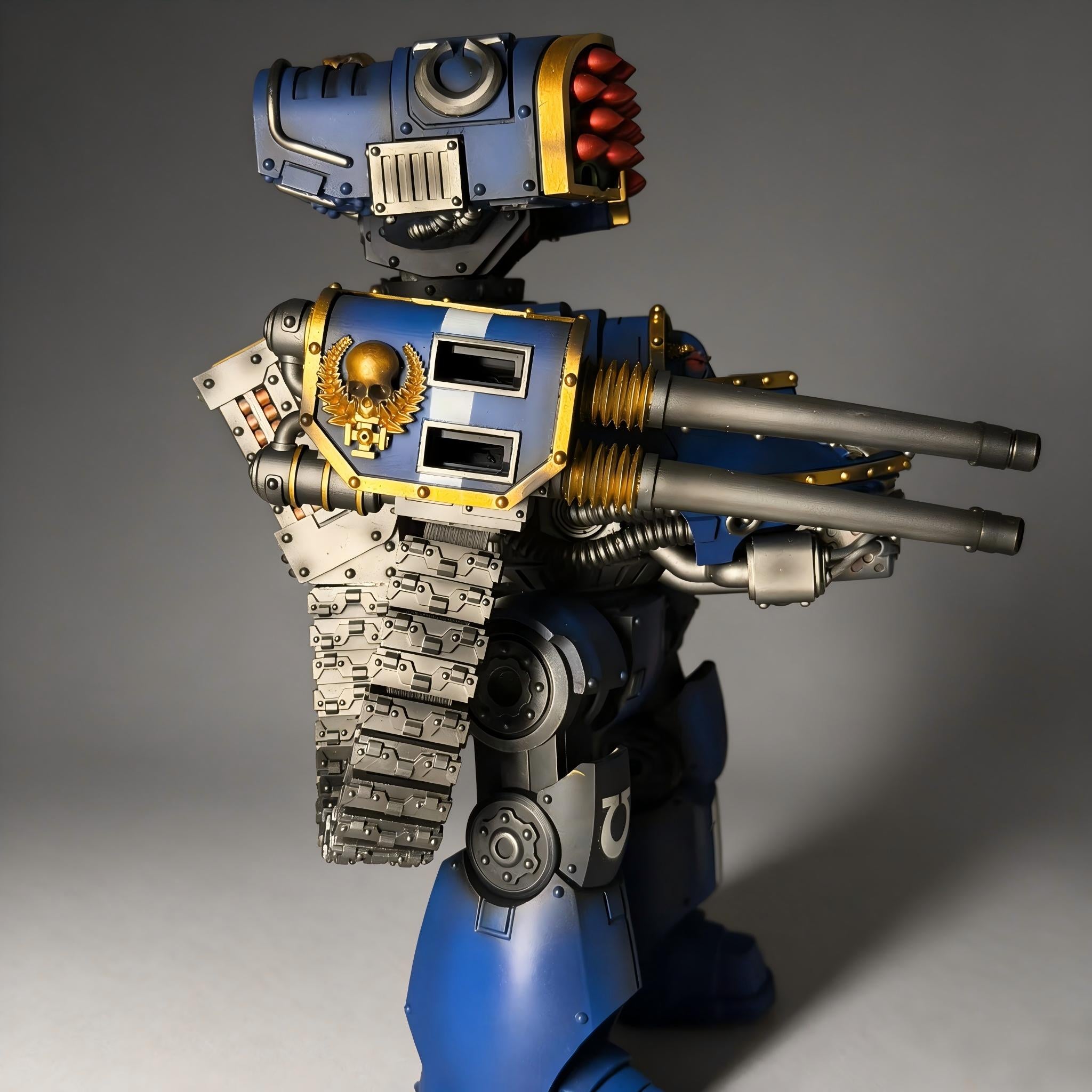 Custom 13" Ultramarines Deredeo Dreadnought Action Figure – Studio Custom