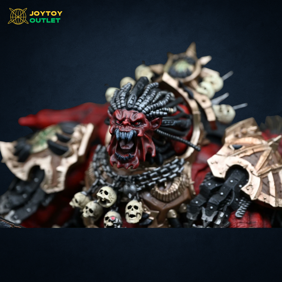 World Eaters Angron Primarch Head Sculpt Set โ Upgrade Part